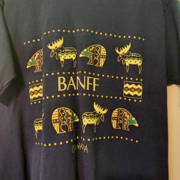 Vintage single stitch "Banff" t shirt - Picture 2 of 5